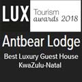 lux tourism awards best luxury guest house kwazulu natal 2018